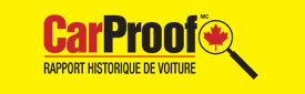CarProof, rapport historique de voiture